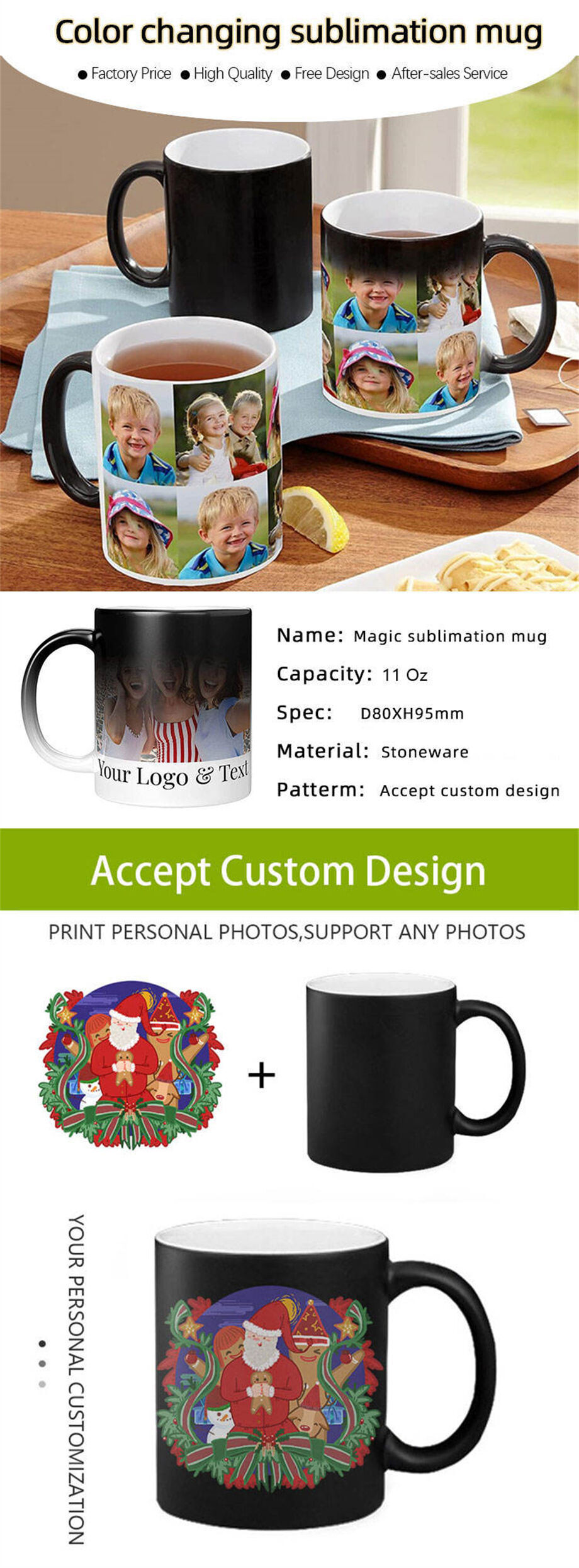 Custom Photo Mug Heat Sublimation Color Change Mugs Picture On Magic Mug  Color Changing Mug 11oz Heat Sensitive Coffee Mugs - Buy China Wholesale  Custom Photo Mugs $3.8 | Globalsources.com