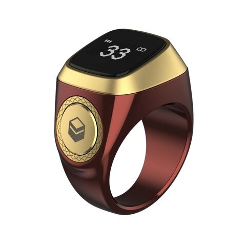 OEM Muslim Smart Ring Islamic Electronic Zikr Ring Tasbeeh Digital Tasbih Counter Sunriser Islamic Ring Tally