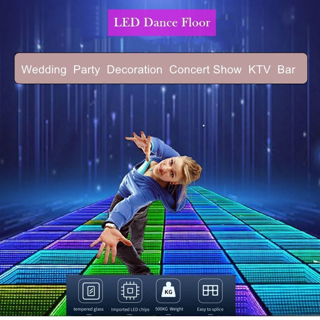 Bulk Buy China Wholesale New Arrivaling 3d Mirror Led Dancing Floor ...