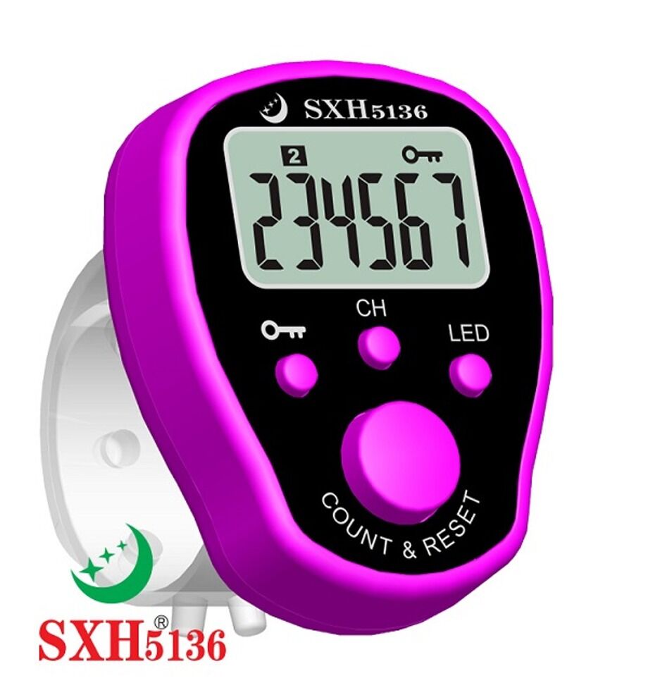 Buy Wholesale China Sxh5136 Factory Wholesale Electronics 5 Channels  Islamic Tasbih Finger Ring Counter Digital Counter Tasbeeh & Digital Counter  Tasbeeh at USD 1.3