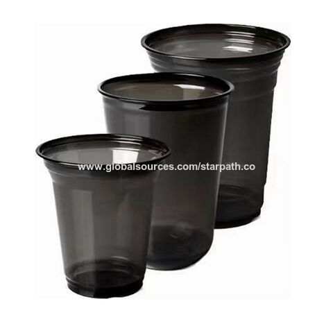 Buy Wholesale China Wholesale Black Plastic Cups Tumblers, Heavy-duty Party  Cups, Disposable Cups For Wedding,thanksgiving, Halloween,christmas Party & Plastic  Cup; Coffee Cup; Juice Cup at USD 0.02