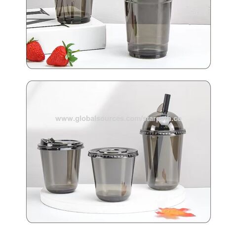 Buy Wholesale China Wholesale Black Plastic Cups Tumblers, Heavy