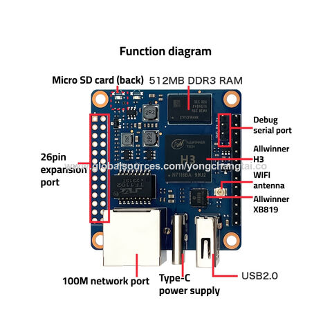 Buy Wholesale China Wukongpi Development Board Allwinner H3 Arm