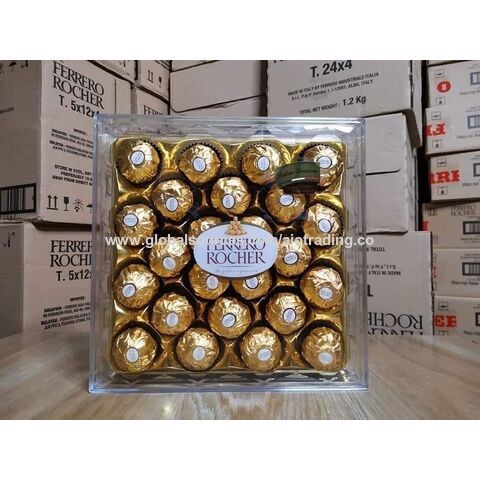 Chocolats Ferrero Rocher à la noisette 48 x 2 packs + boules de
