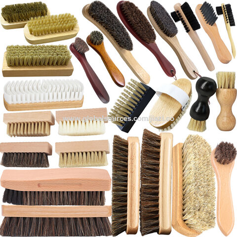 Liquid Adding Soft Fur Cleaning Brush, Multifunctional Shoe Brush