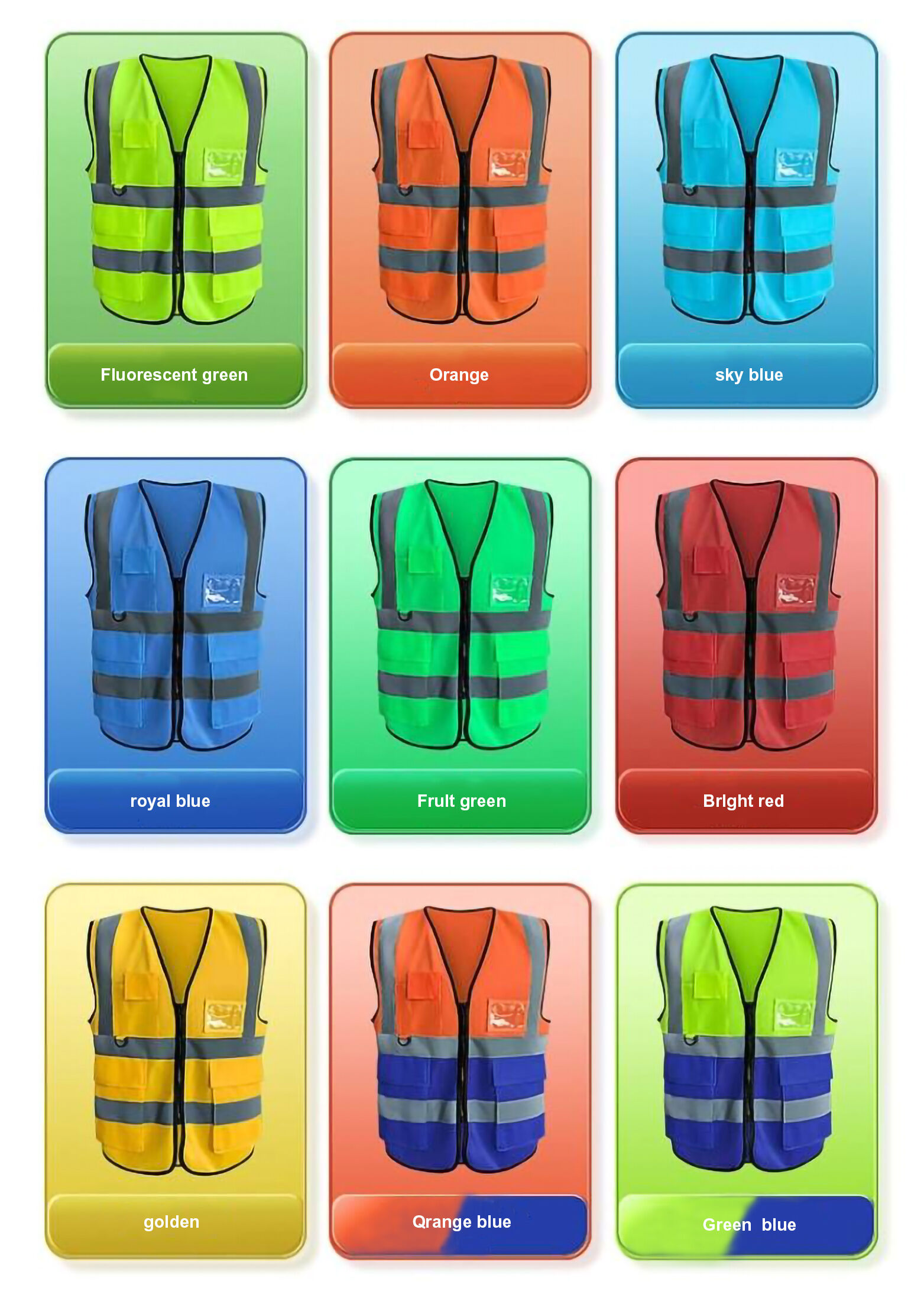 Buy Wholesale China Reflective Vest Jacket Strip Mesh Fabric