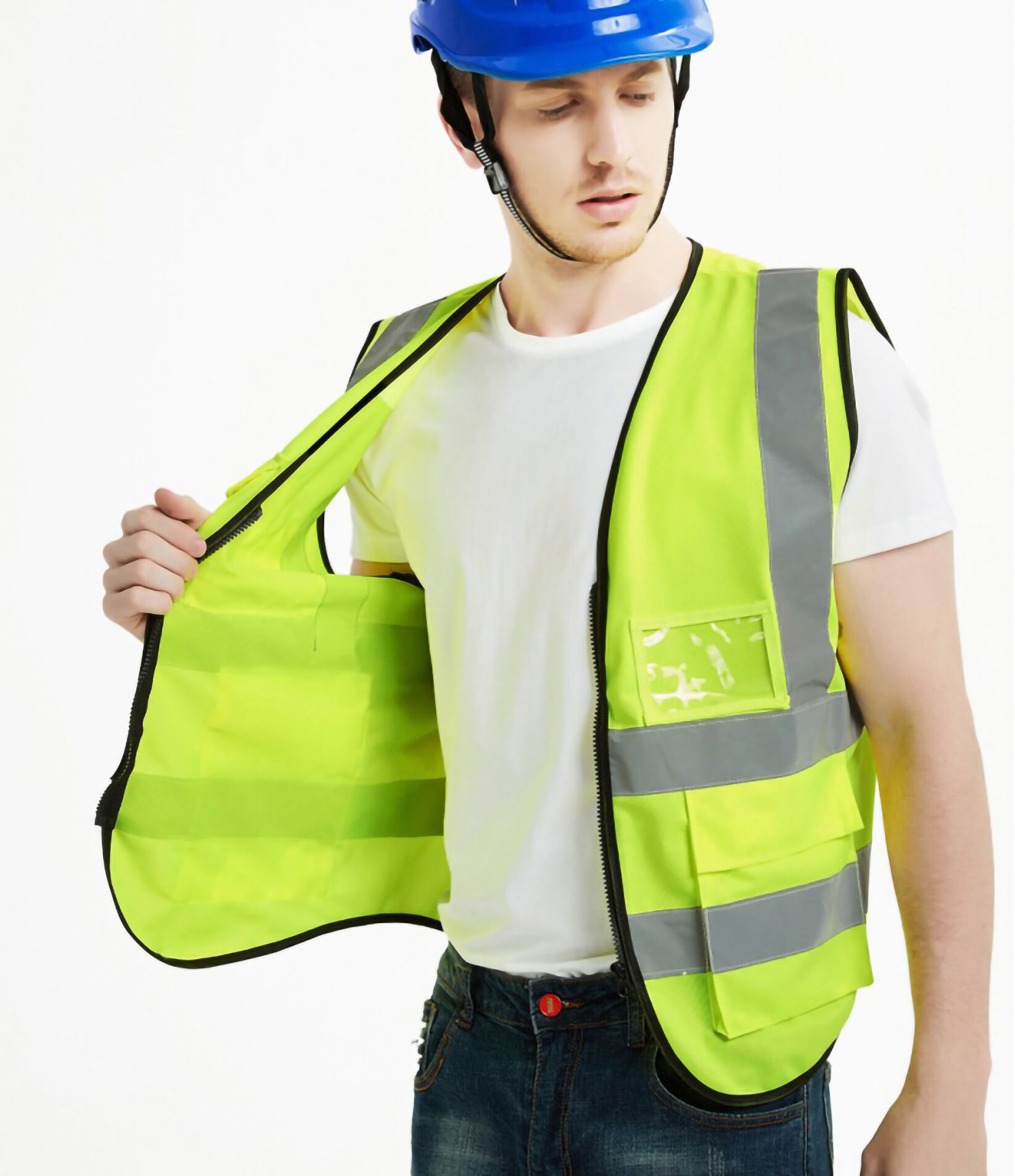 Buy Wholesale China Reflective Vest Jacket Strip Mesh Fabric ...