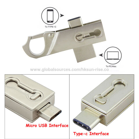 High Quality OTG USB 2.0 Flash Drive 8GB 16g 32g 64G 128GB