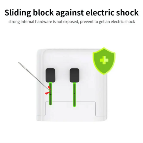 Type G Plug Adapter For Easy Travel