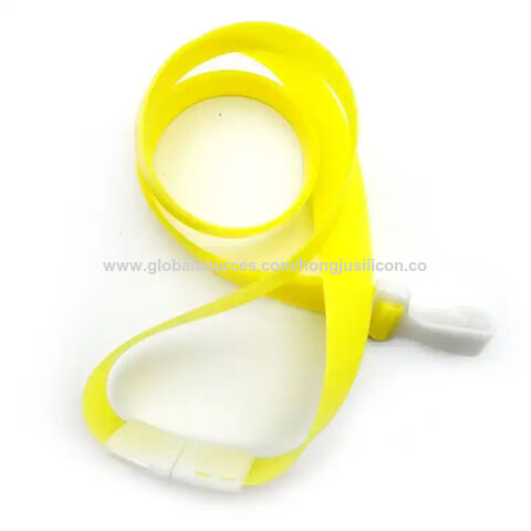 Lanyard deportivo de silicona barato con impresión personalizada para regalo promocional OEM, lanyard de PVC personalizado