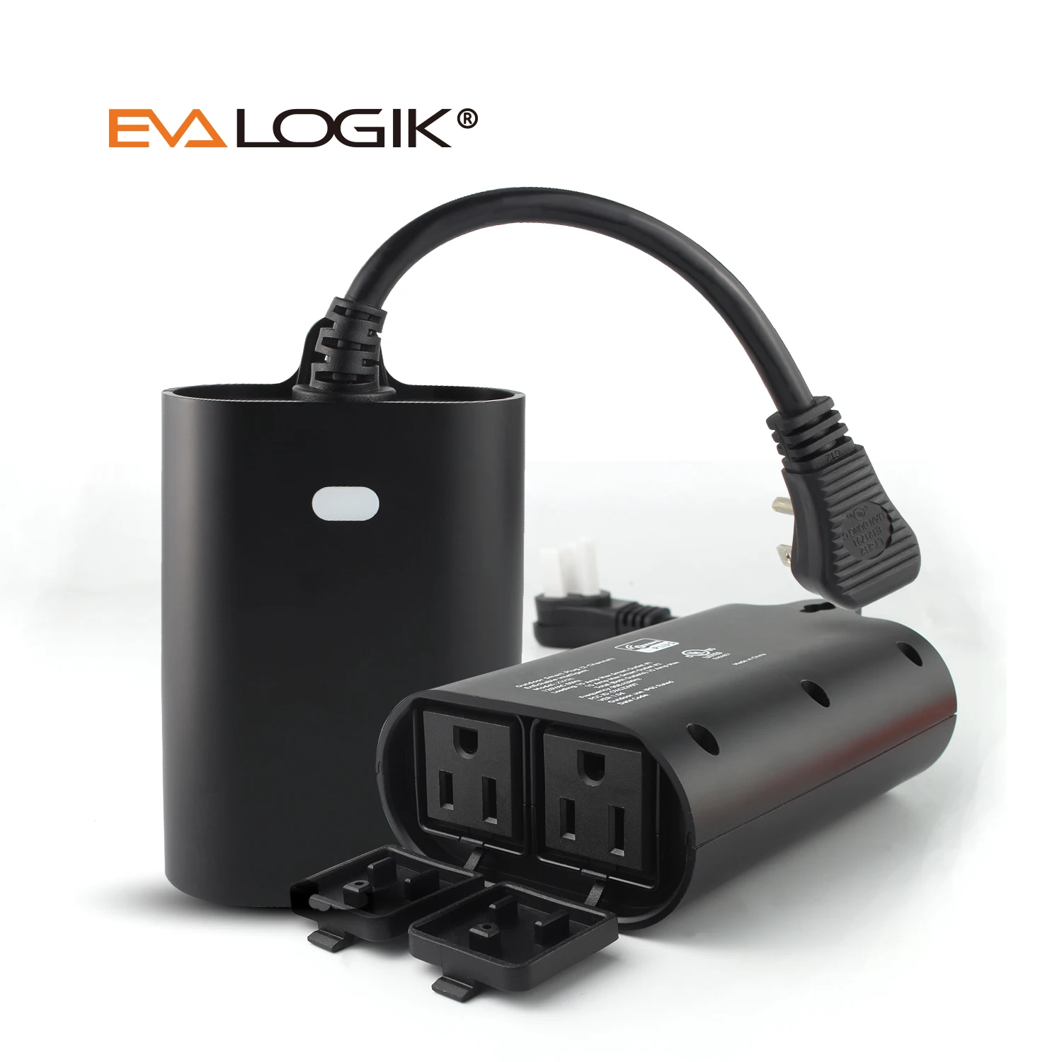 Buy Wholesale China Us Outdoor Power Charging Item Zwave Weatherproof High  Quality Black Color 2 Socket Remote Control Electrical Smart Outlet Plug & Remote  Control at USD 15