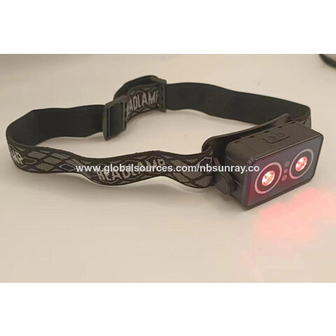 Able Outdoors  Headlamp – Rechargeable LED Wide Beam with Motion