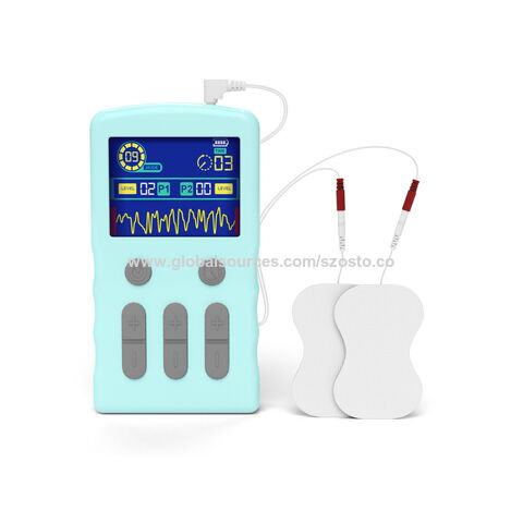 Hand-Held Masajeador muscular eléctrico de percusión led masajeador para  espalda cuello hombro alivio del dolor