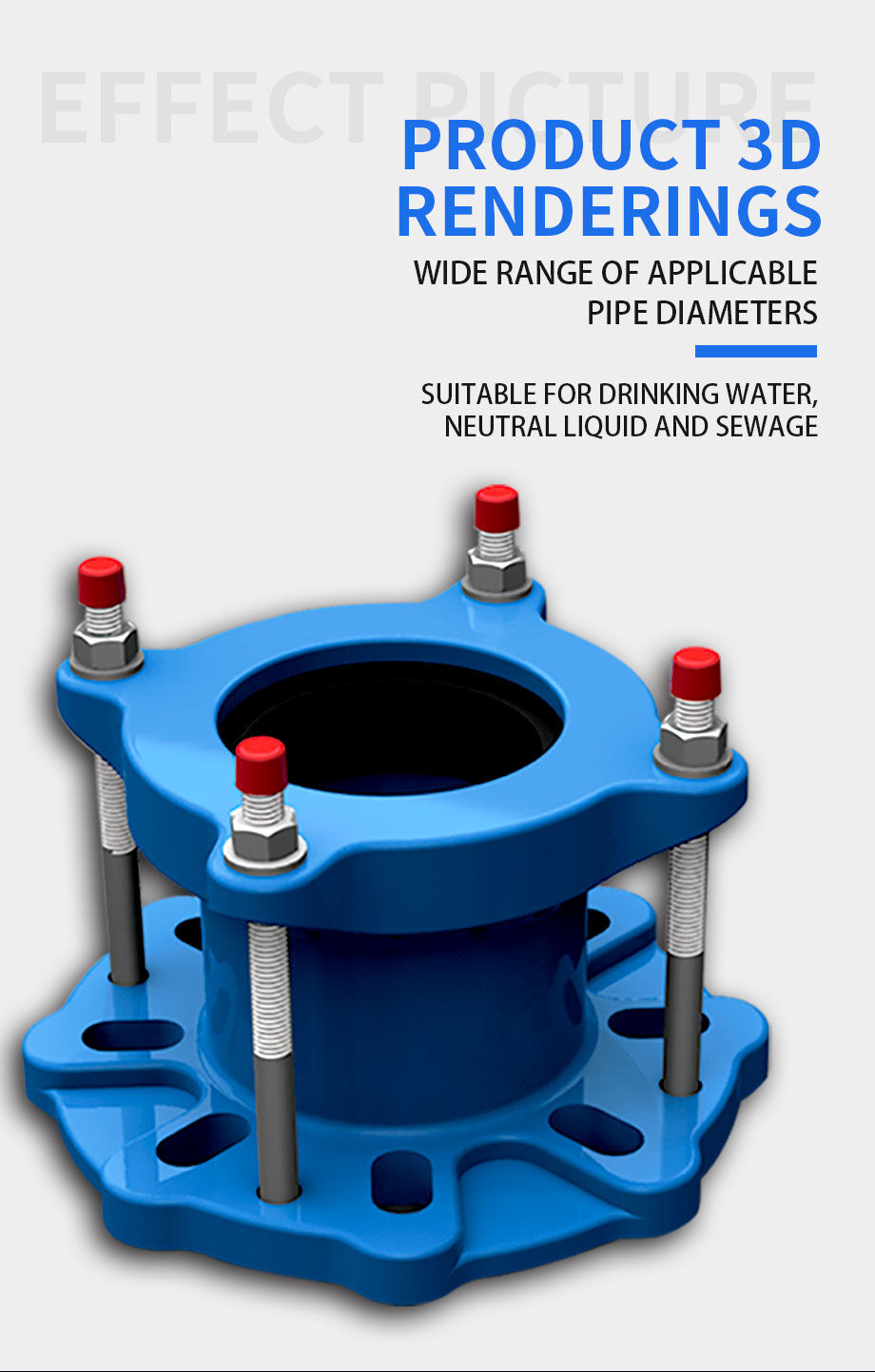 Buy China Wholesale Ductile Cast Iron Universal Coupling Fitting ...