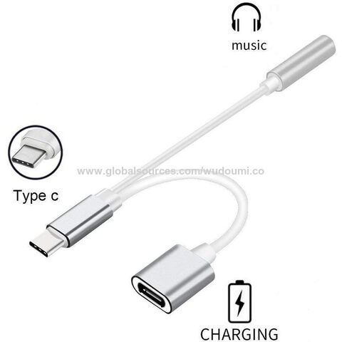 Fr Samsung S23/Plus/Ultra USB C to 3.5mm AUX Headphone Adapter Type C Jack  Cable