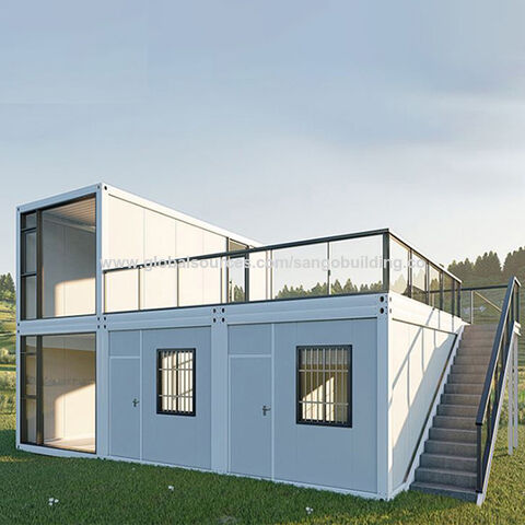 Modulares Flat Pack Kabinen-Container haus Luxus-Fertighaus-Flach verpackter Container zum Verkauf