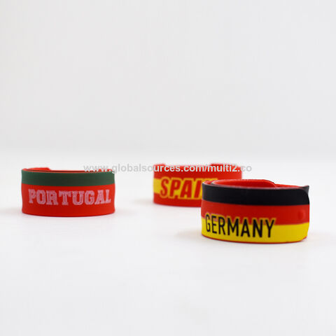 Custom Solid Printed Slap Bands