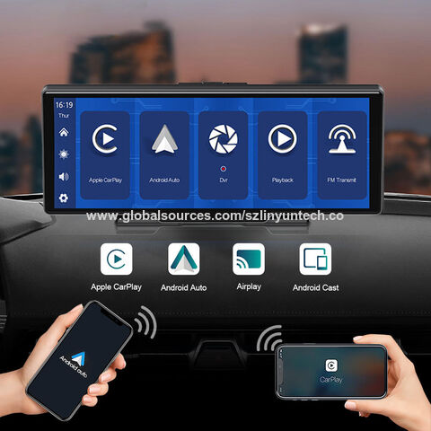 Mise À Jour 10,26 4K Dash Cam ADAS Sans Fil CarPlay Android Auto