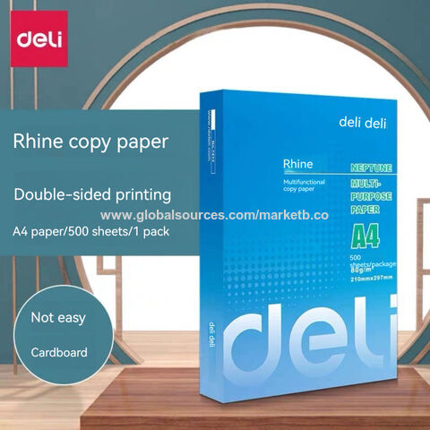 Deli a4 printing paper full box double-sided copy paper 70g 80g thickened  multi-functional A4