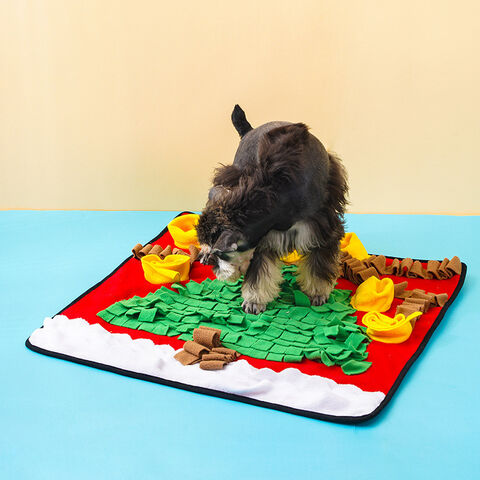 Buy Wholesale China Pet Snuffle Mat With Wooden Shelf Leaky Puppy