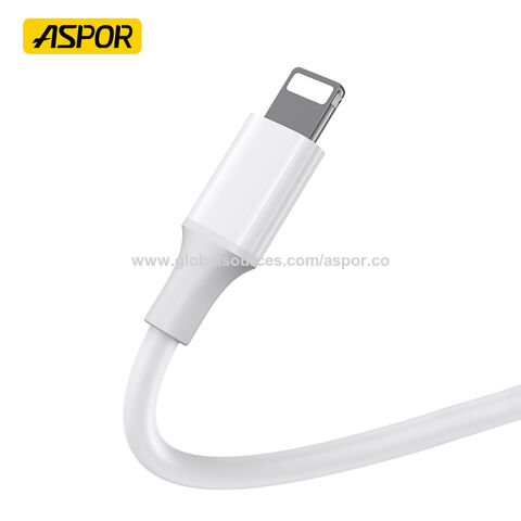 ASPOR A128 5A Portable Charge Rapide Transfert Communication Mobile Téléphone Portable Micro À Éclairages Type-c Données USB Câble