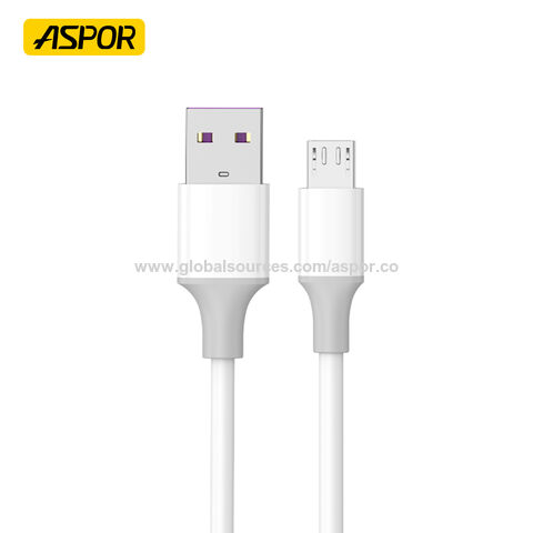 ASPOR A128 5A Portable Charge Rapide Transfert Communication Mobile Téléphone Portable Micro À Éclairages Type-c Données USB Câble