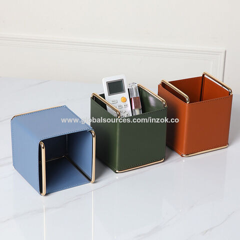 Buy Wholesale China Wholesale Portable Storage Cases Storage Box Imitated  Leather Foldable Organizer Bins Faux Leather Fashionable Organizer Bins &  Portable Storage Cases at USD 3