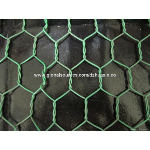 Galvanized Poultry Net Metal Mesh Fencing Chicken Wire 2 Holes