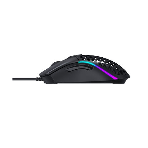 Gaming-Maus für Laptop-Zubehör, einstellbare DPI, 6D-Kabelmaus mit Hochleistungs-Steuerungs-IC