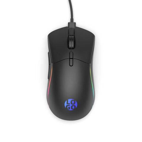 Gaming-Maus für Laptop-Zubehör, einstellbare DPI, 6D-Kabelmaus mit Hochleistungs-Steuerungs-IC