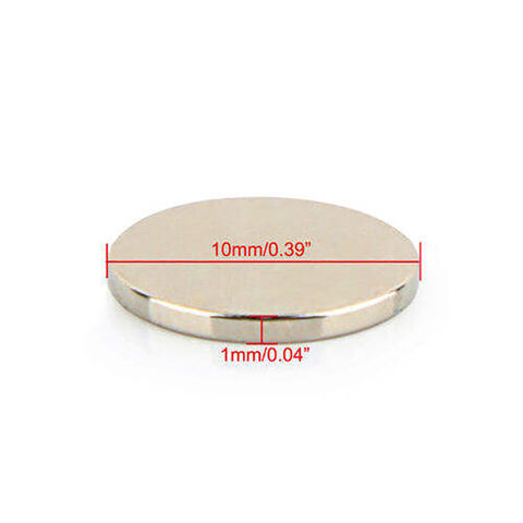 100Pcs Neodymium Magnets Round Disc N35 Super Strong Rare Earth Magnet –  Happy Rock Pets