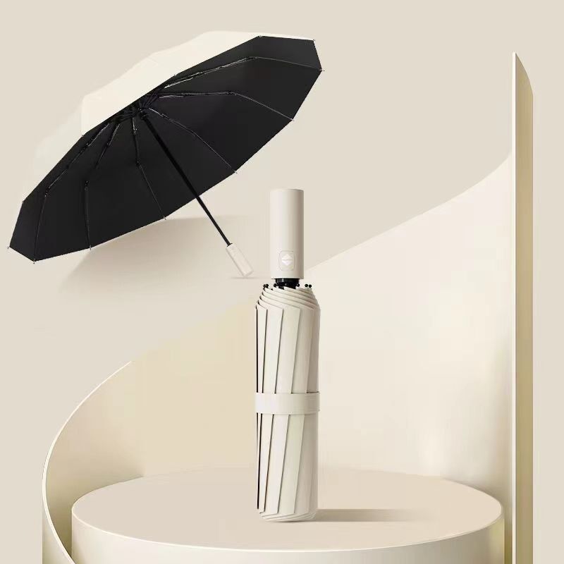 Wholesale Waterproof Umbrella For Shading The Sun And Rain; 12 Bone