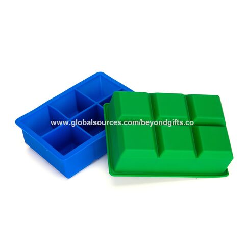 Plateaux De Congélation En Silicone Extra Larges, Cubes De Glace