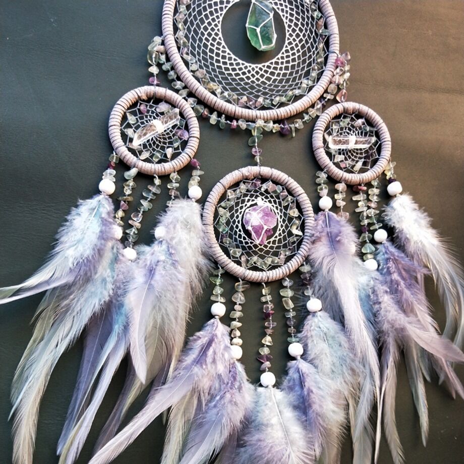 Plexiglas -Purple / Cristaux Roses- 50x50 (Décoration Murale Sur Plexiglas