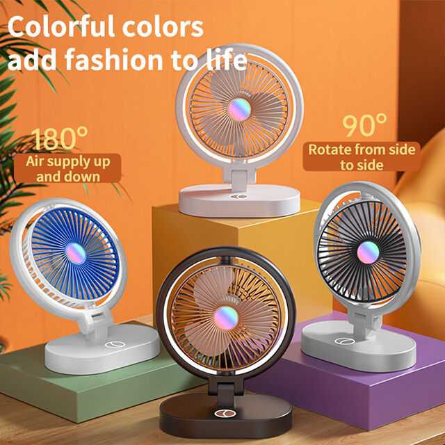 Buy Wholesale China Mini Desk Fan 3 Speeds Adjustable Angle