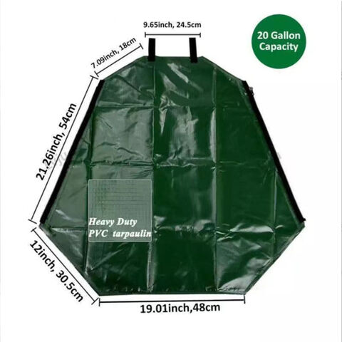 Bolsa de riego para árboles de gran venta, liberación lenta, bolsa de agua de riego por goteo de PVC