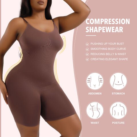 Abdomen Shapewear for Women Seamless Elastic Slimming Bodysuit