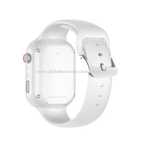 A90_BLANCO Reloj Inteligente 4G para Niños Android GPS Videollamada Chat de Voz Descarga de Aplicaciones