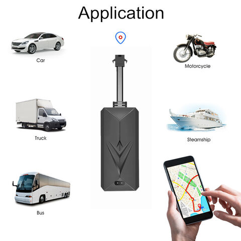 Dispositivo Profesional de Rastreo y Localización de Vehículos con Alarma de Exceso de Velocidad, Rastreador GPS 4G Mini con Geo-cerca para Coche, Motocicleta y Bicicleta