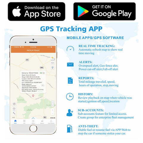 Rastreador GPS 4G para Vehículos, Dispositivo de Seguimiento Antirrobo en Tiempo Real para Coche/Motocicleta/Camión/Barco/Flota