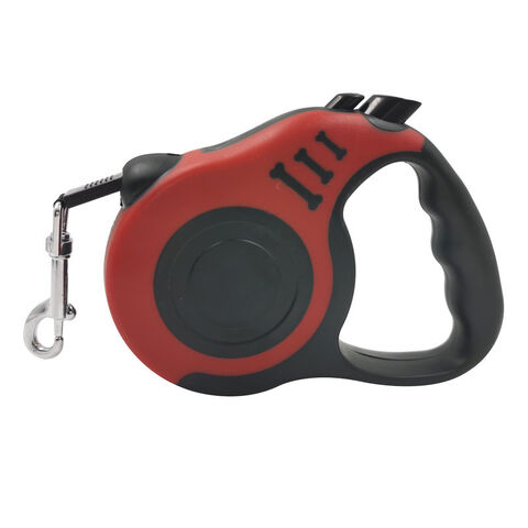 Correa retráctil automática y duradera de nailon personalizada para perros, ideal para viajes al aire libre, paseos y senderismo