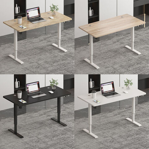 Bureaux de bureau debout électriques, Bureau debout électrique à hauteur réglable avec mémoire préréglée