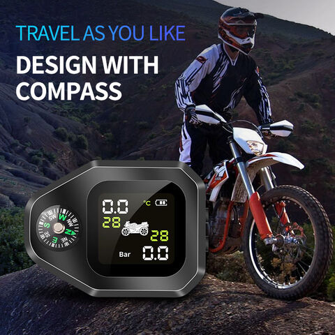 Motorcycle Tpms Moto Tire Pressure Monitoring System Compatible