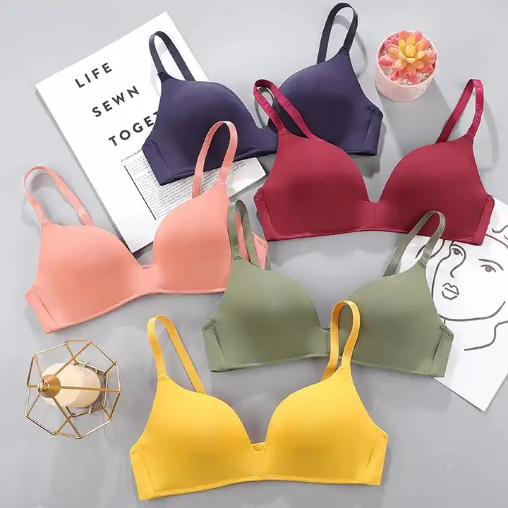What is Wholesale Customized Women Sexy Bra Comfortable Breathable No Wire  Padded Back Closure Adjustable Bra