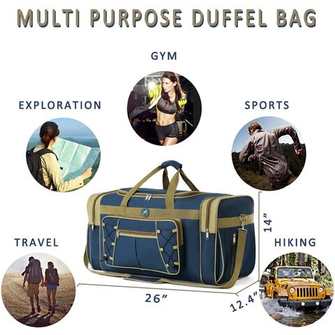 Men Big Travel Bag Canvas Hand Luggage Oxford Unisex Waterproof