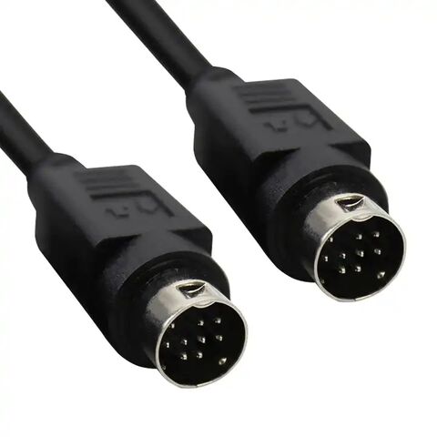 Conectores Mini DIN de 3, 4, 5, 6, 7, 8, 9, 10 pinos, cabo Mini DIN, Micro DIN, conjuntos de conectores macho fêmea, cabo adaptador Mini DIN de 13 pinos, 3 pinos, 4 pinos