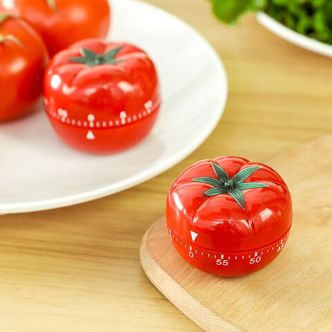 Temporizador de Cocina Mecánico con Cuenta Regresiva, Herramienta para Hornear, Recordatorio de Huevos, Reloj de Cocina para Tomates, Temporizadores de Cocina para Cocinar