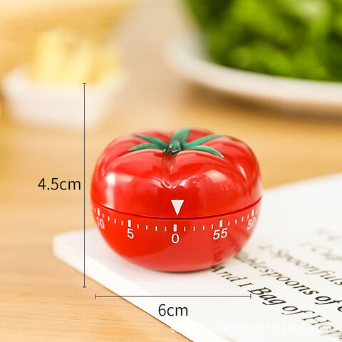 Temporizador de Cocina Mecánico con Cuenta Regresiva, Herramienta para Hornear, Recordatorio de Huevos, Reloj de Cocina para Tomates, Temporizadores de Cocina para Cocinar