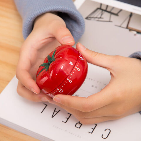 Temporizador de Cocina Mecánico con Cuenta Regresiva, Herramienta para Hornear, Recordatorio de Huevos, Reloj de Cocina para Tomates, Temporizadores de Cocina para Cocinar