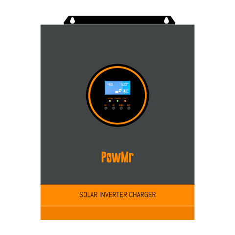 Onduleur Solaire Hybride PowMr 5kW 48V Hors Réseau MPPT, Large Tension 500V - Meilleure Vente!